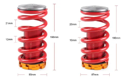 Espirales Suspensión Regulable Honda Civic 1996 - 1998 Ek | Cuotas