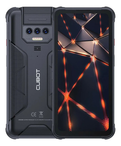 Cubot Kingkong 8 Robusto Nfc Dual Sim 256/6gb Black Com Nf