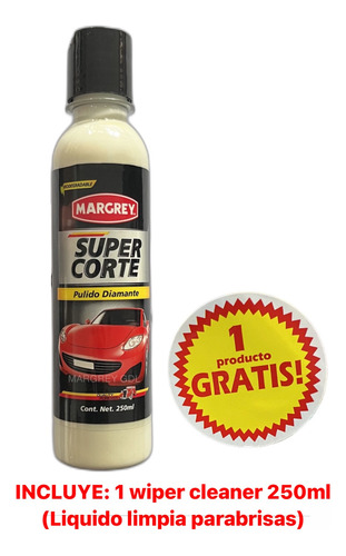 Pulimento Súper Corte Corte 250ml Margrey