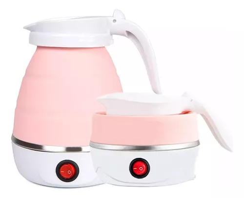 800ML Pava Electrica, 600W Jarra Electrica Calentar Agua, Hervidor de Agua  Pequeño, Electric Kettle Inoxidable para té Café Leche para Bebés,  Sobrecalentamiento Viaje Silencioso (Blanco) : : Hogar y cocina