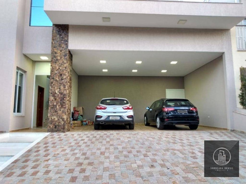 Imagem 2 de 30 de Sobrado Com 4 Dormitórios À Venda, 297 M² Por R$ 1.350.000,00 - Condomínio Vila Dos Inglezes - Sorocaba/sp - So0249