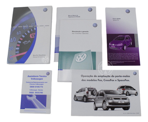 Manual Instruções - Spacecross 2008/2011 Original Volkswagen