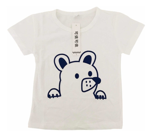Polera Importada Algodón Para Niños Talla 4