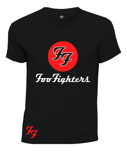 Camiseta Rock Alternativo Grunge Foo Fighters