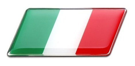 Adesivo Resinado Bandeira Itália