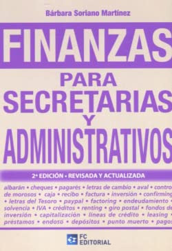 Libro Finanzas Para Secretarias Y Administrativos De Barbara