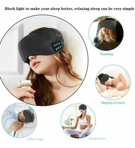 Antifaz Para Dormir Máscara Para Hombres Y Mujeres Con