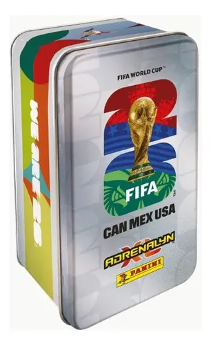 Lata Adrenalyn Xl Fifa World Cup 2026, Panini - Prata | MercadoLivre