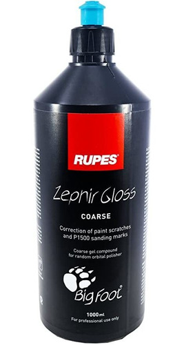 Rupes Zephir Gloss Coarse Gel Compuesto 1 Litro