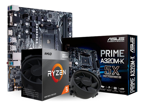 Kit Actualización Gamer Ryzen 5 + Mother Asus By Tecnowow