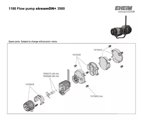 EHEIM Strömungspumpe streamON+ 9500