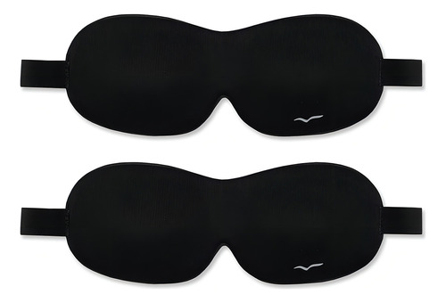 Kit 2 Máscaras Para Dormir Repouso Anatômica 3d