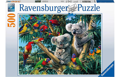 Ravensburger Rompecabezas: Koalas En El Árbol 500 Piezas