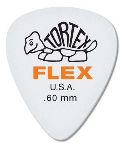 Cuota Púas Tortex Flex 0.60 Pack X 12 Jim Dunlop 428r 0.60