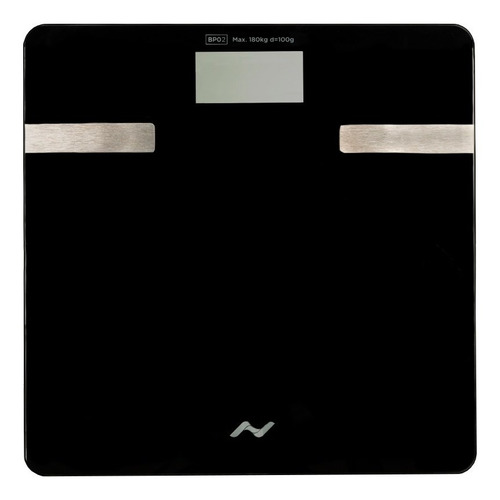 Balanza Digital Baño Inteligente Personal 180kg Electronica Color Negro