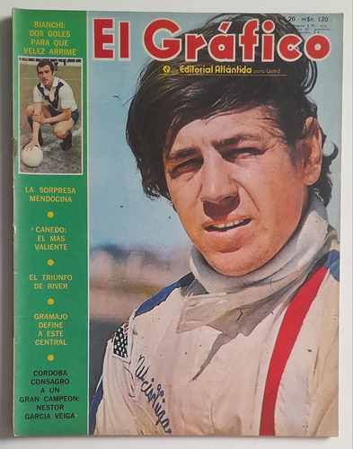 Revista El Grafico 2662 - Garcia Veiga - Bianchi Velez 1970