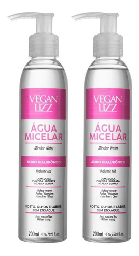 Imagem 1 de 8 de Água Micelar Calmante C/ Ácido Hialurônico 200ml