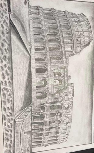 Dibujo De Coliseo Romano