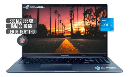 Portatil Asus Intel Core I5 1240p Disco Ssd 256gb + Ram 16gb