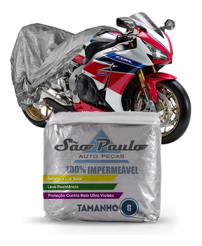 Capa Cobrir Motoafrica Twin Impermeável Proteção Anti Uv