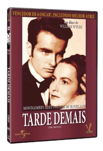 Tarde Demais - Dvd - Olivia De Havilland - Montgomery Clift