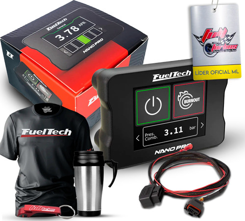 Fueltech Wideband Nanopro Com Chicote Para Obdii