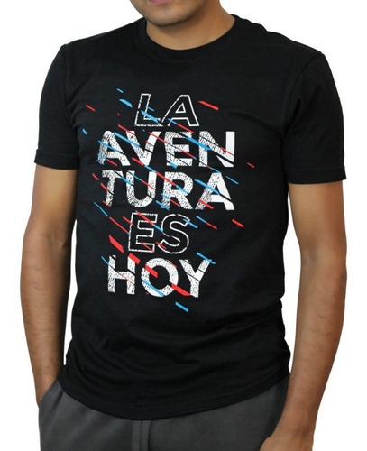 Playera Outdoor Kon Tiki L.a.e.h. Pllaehn00h Negro Hombre