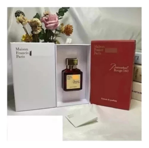 Extracto De Perfume Original Baccarat Rouge 540, 70 Ml