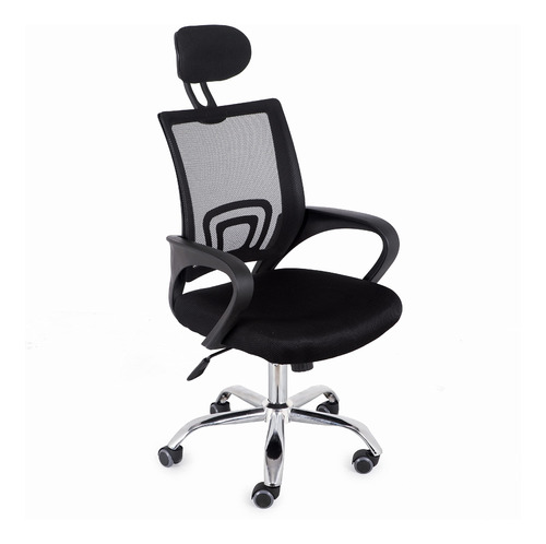 Comfty Silla De Oficina De Malla Con Respaldo Medio Y Base C