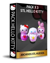 Comprar Pack Huevos Hello Kitty Stl - Pack Hello Kitty Stl