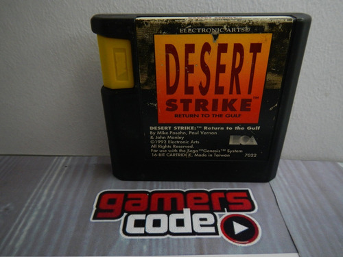 Desert Strike Return To The Gulf Sega G Gamers Code*