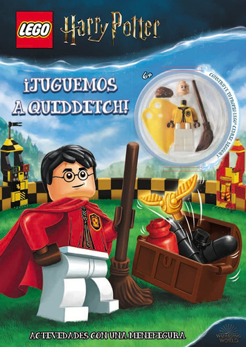 Libro Harry Potter Lego. Juguemos A Quidditch.