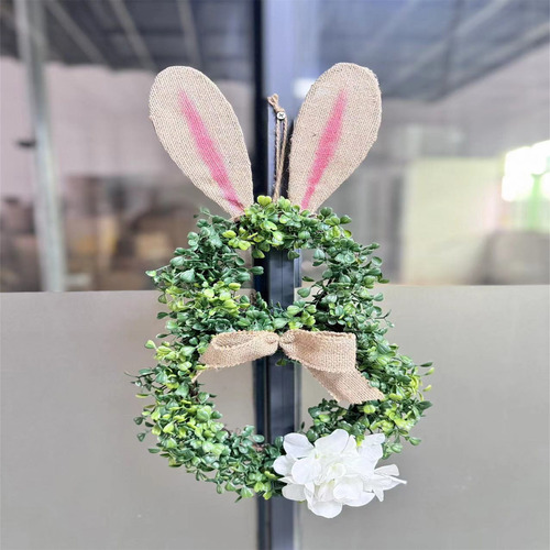 Foto Con Forma De Corona De Conejo De Pascua Para Colgar En