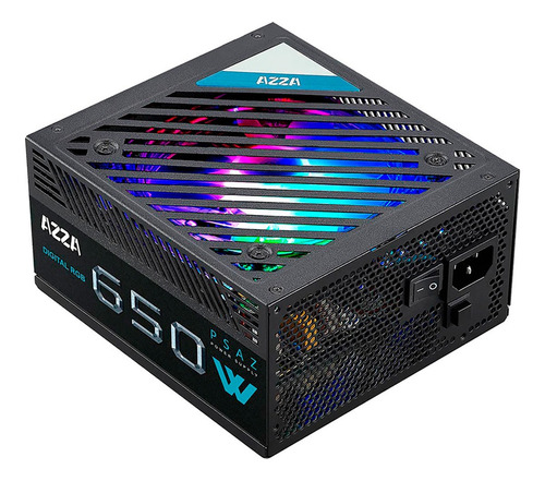 Fuente Azza 650w Arb 80 Plus Bronze Intel Atx12v 120mm Nnet