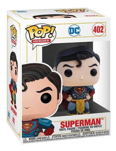 Superman Imperial Traje Armadura Funko Pop Dc Comics Cf