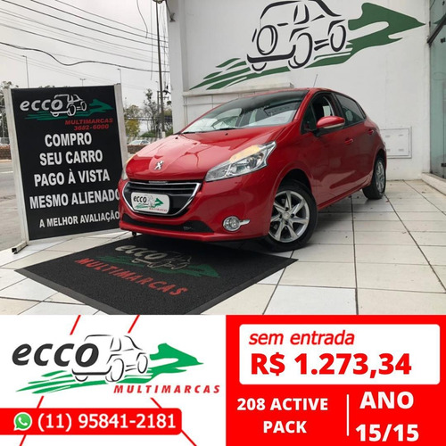 Imagem 2 de 7 de Peugeot 208 Active Pack 1.5 8v (flex) Flex Manual