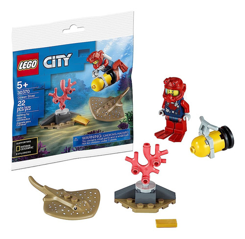Lego City: Ocean Diver Poly Set 30370