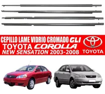 Comprar Cepillo Lamevidrio Corolla Sensación 2003-2008 Gli Cromados