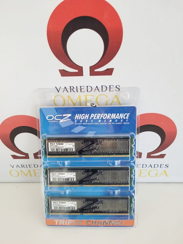 Memoria Ocz Pc3 12800,2gb, Ddr3 (1 Unidade)