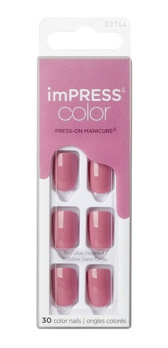 Uñas Impress Color / Press-on - Modelo Petal Pink