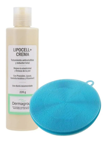 Imagen 1 de 6 de Lipocell + Crema Anticelulitica Potente Tope Gama Dermagroup