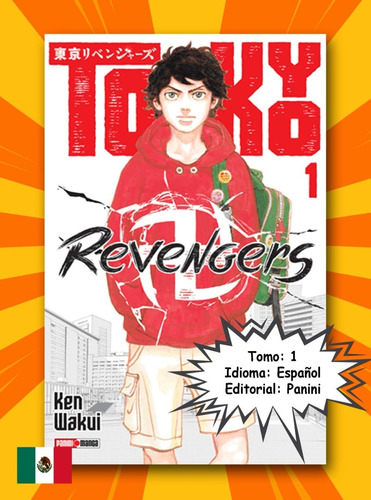 Tokyo Revengers Vol 1 Editorial Panini Manga Idioma Latino