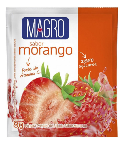 Suco Em Pó Zero Açúcar Magro 8g Sabores Variados Kit Com 90