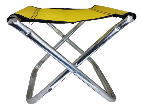 Piso Bajo Plegable Para Pesca Camping Sillón Aluminio Color