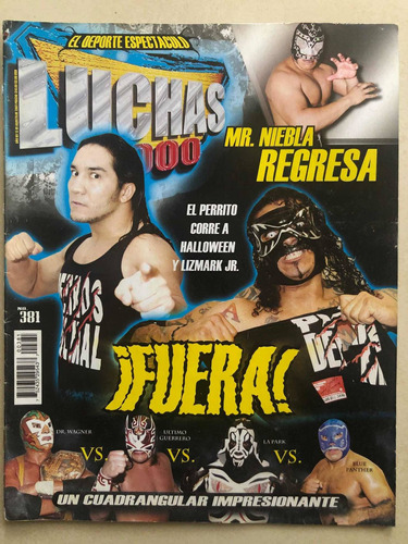 Luchas 2000 Revista No.381 Perro Aguayo Jr.