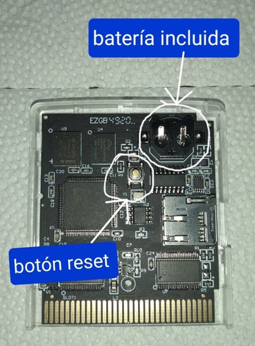 Imagen 5 de 8 de Ez Flash Jr. Nueva + Micro Sd Con 1200 Juegos Gb Y Gbc