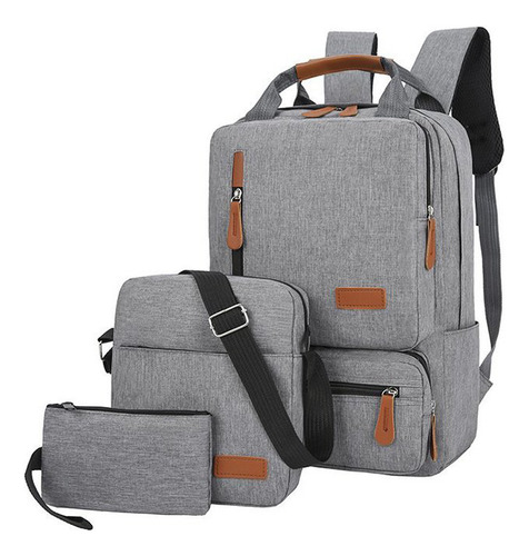 Set.mochilas Hombre Mujer Portátil Viaje Trabajo Colegio 1