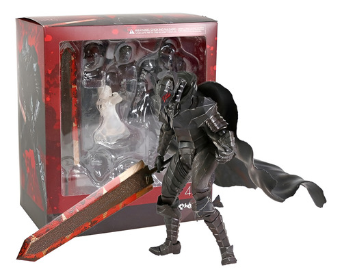 Figura 17cm Caja Guts Armor Berserker Skull 410 Con Espada