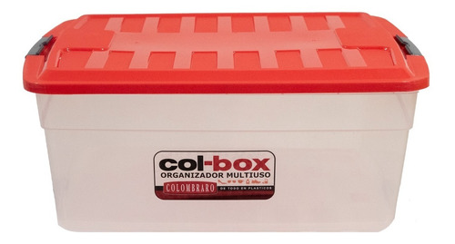 Caja Organizador 17 Lts Col Box Apilable Plástica Colombraro