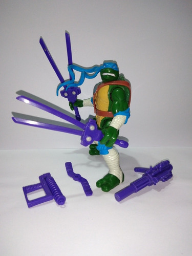 Tmnt Vintage 1997 Playmates Next Mutation Tortugas Ninja Leo